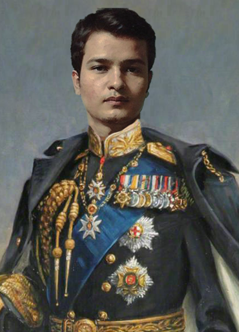 Foto Oficial do Rei Felipe I.